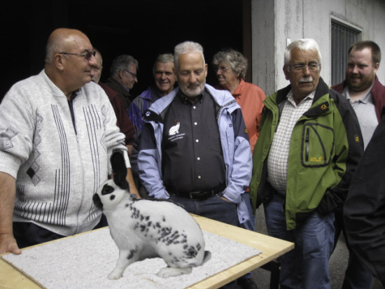 Impression vom Schäggeler-Treffen in Engelberg, mit dem noch jungen Champion von Sempach